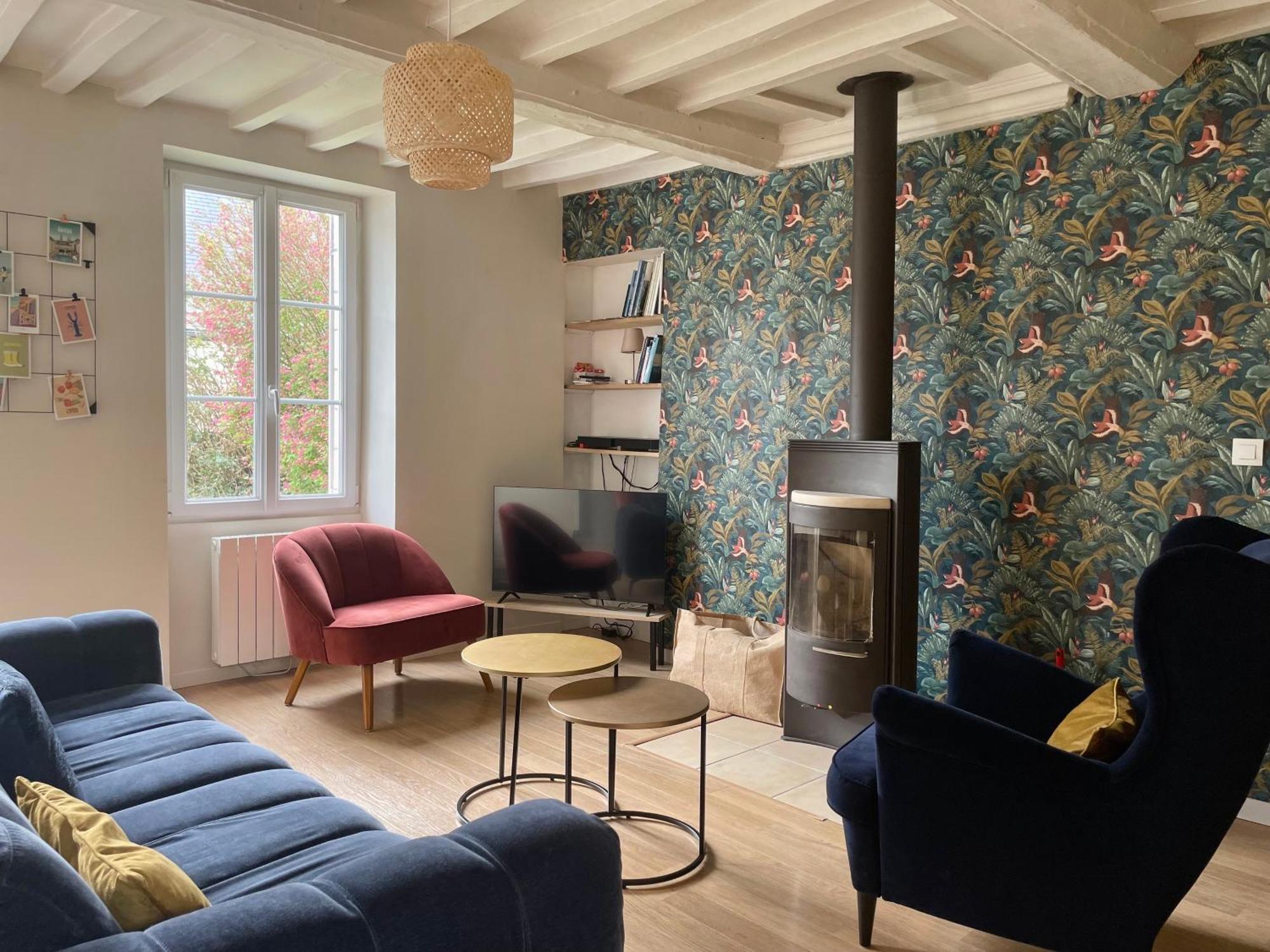 La Maison Des Declos Avec Parking Prive 贝叶 外观 照片